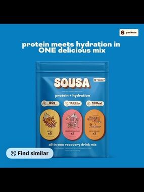 Blue Protein + Hydration All-in-One Recovery Drink Mix